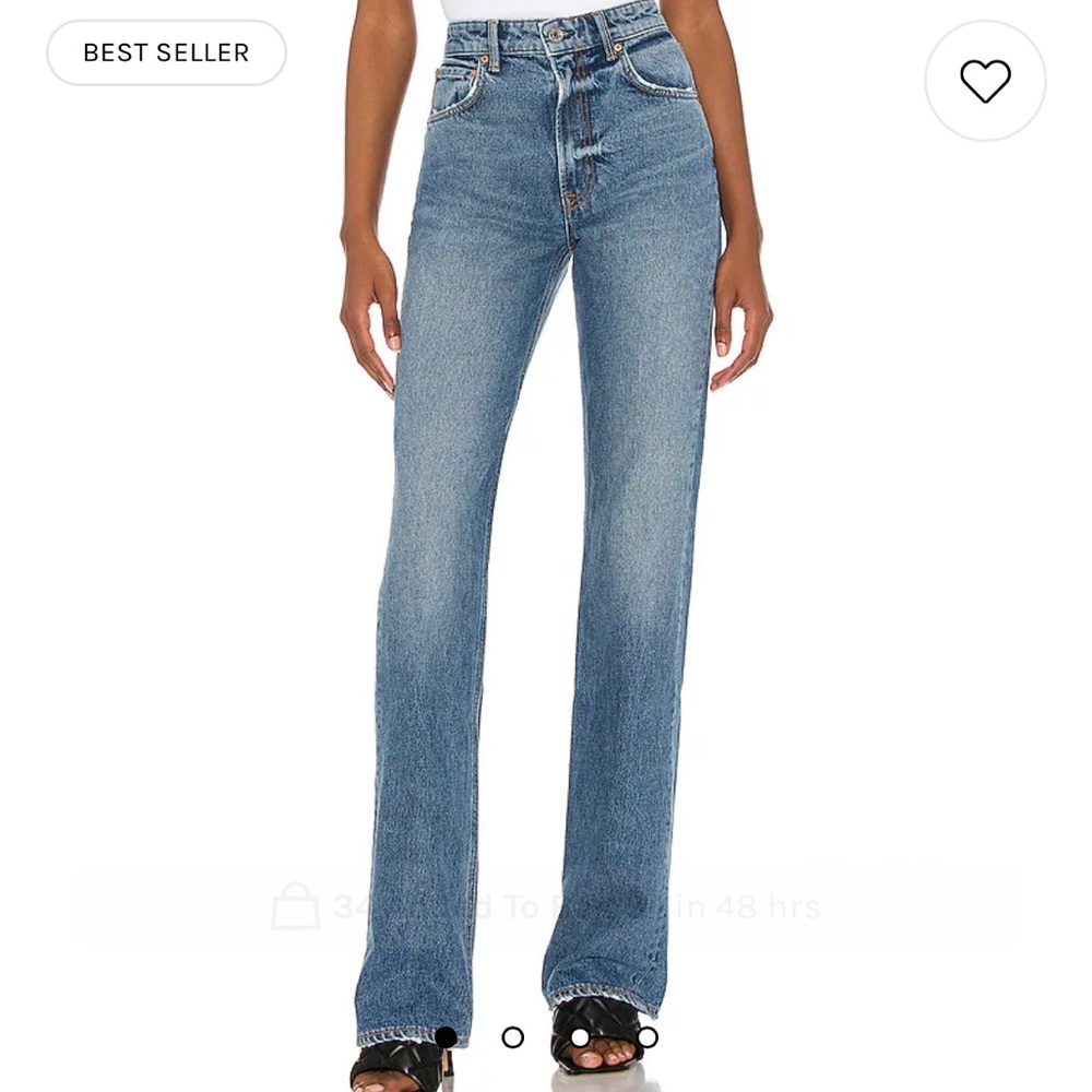NWT ⭐️free ship⭐️GRLFRND (girlfriend) jeans The Melanie high rise bootcut sz 29